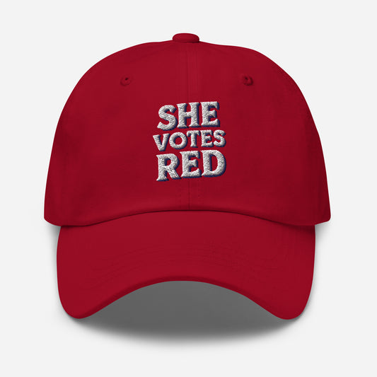 She Votes Red - Everyday Hat